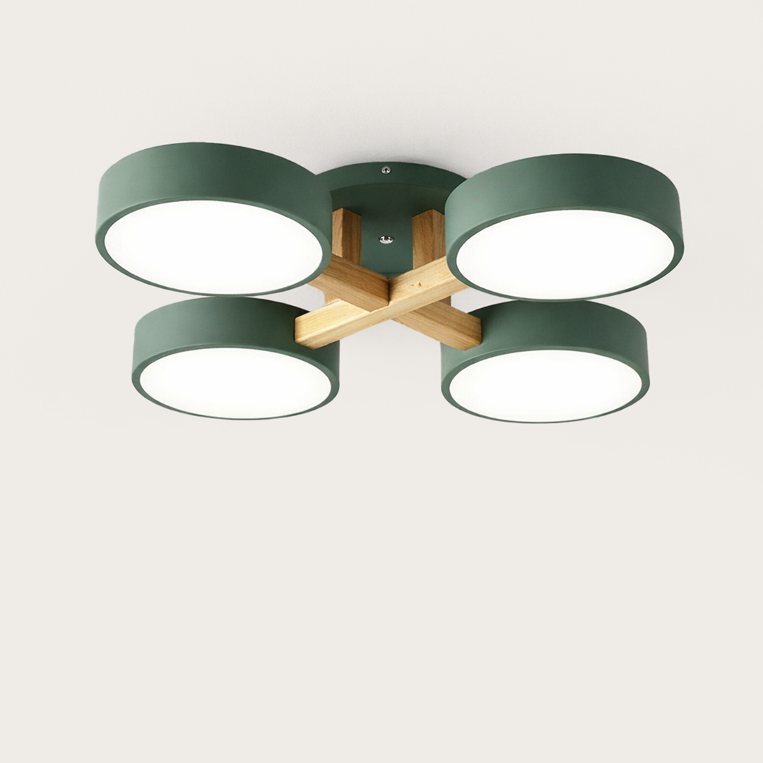 LED loftlampe med flere lyskilder