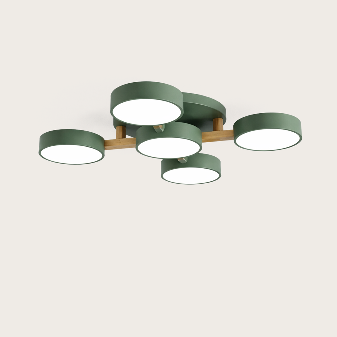 LED loftlampe med flere lyskilder