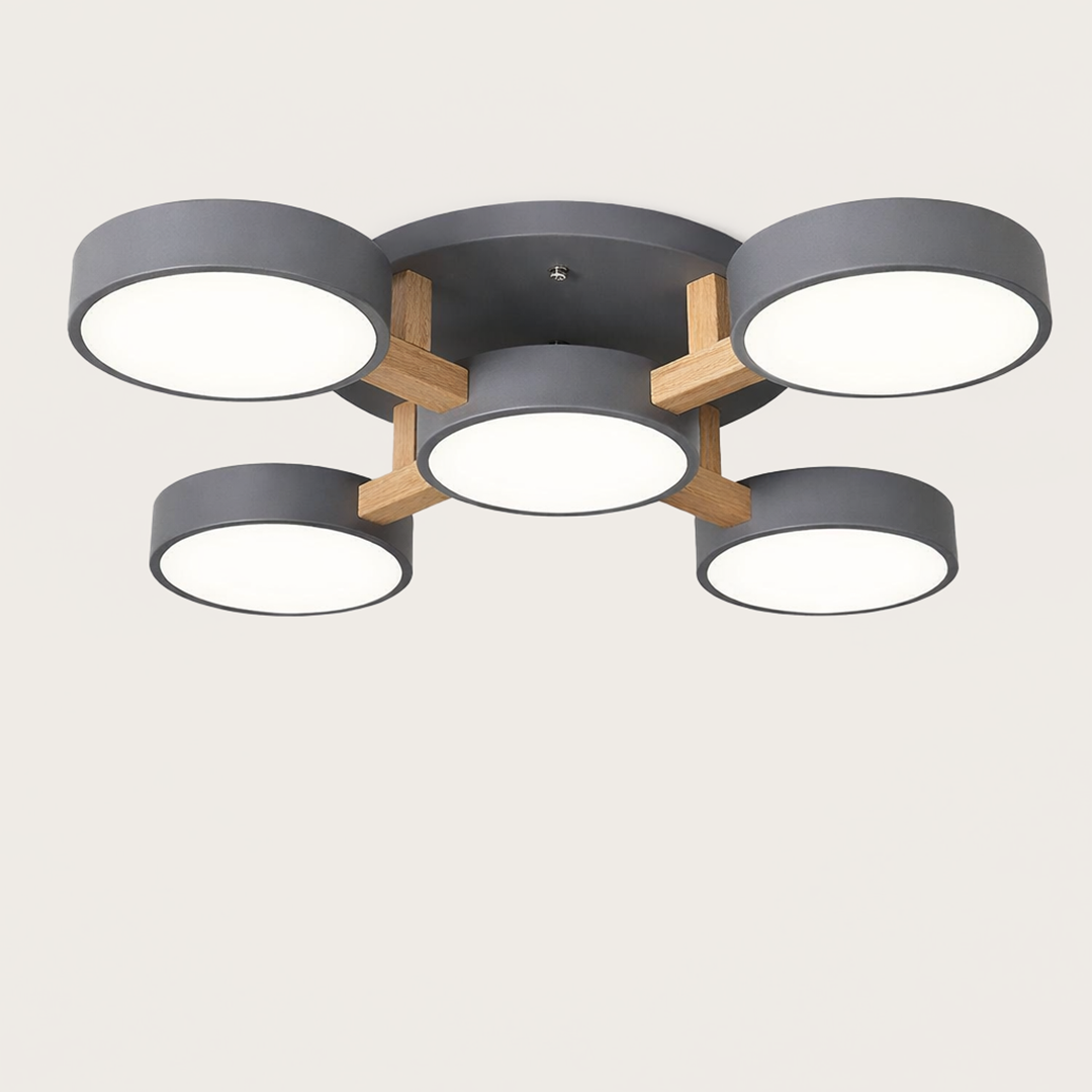 LED loftlampe med flere lyskilder