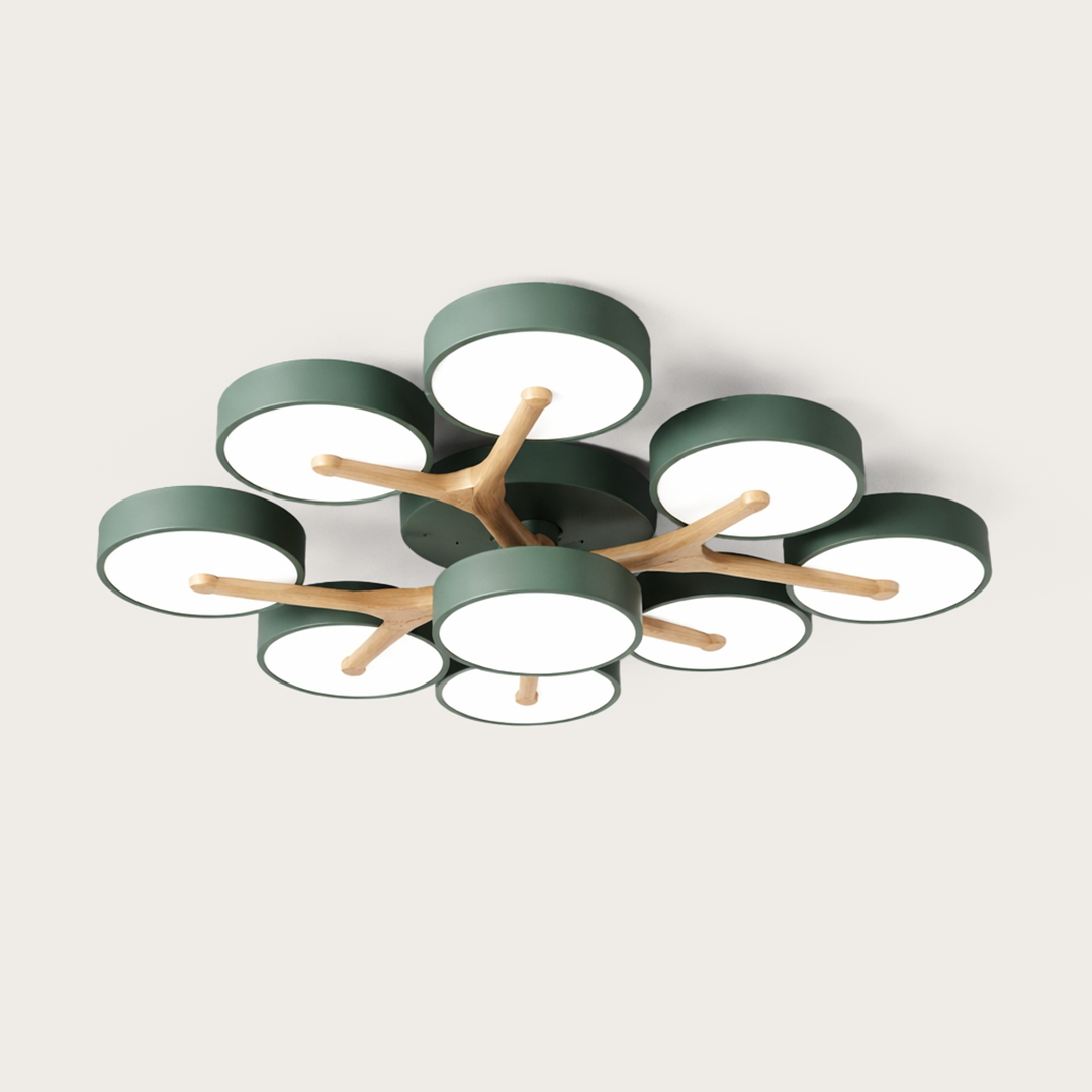 LED loftlampe med flere lyskilder