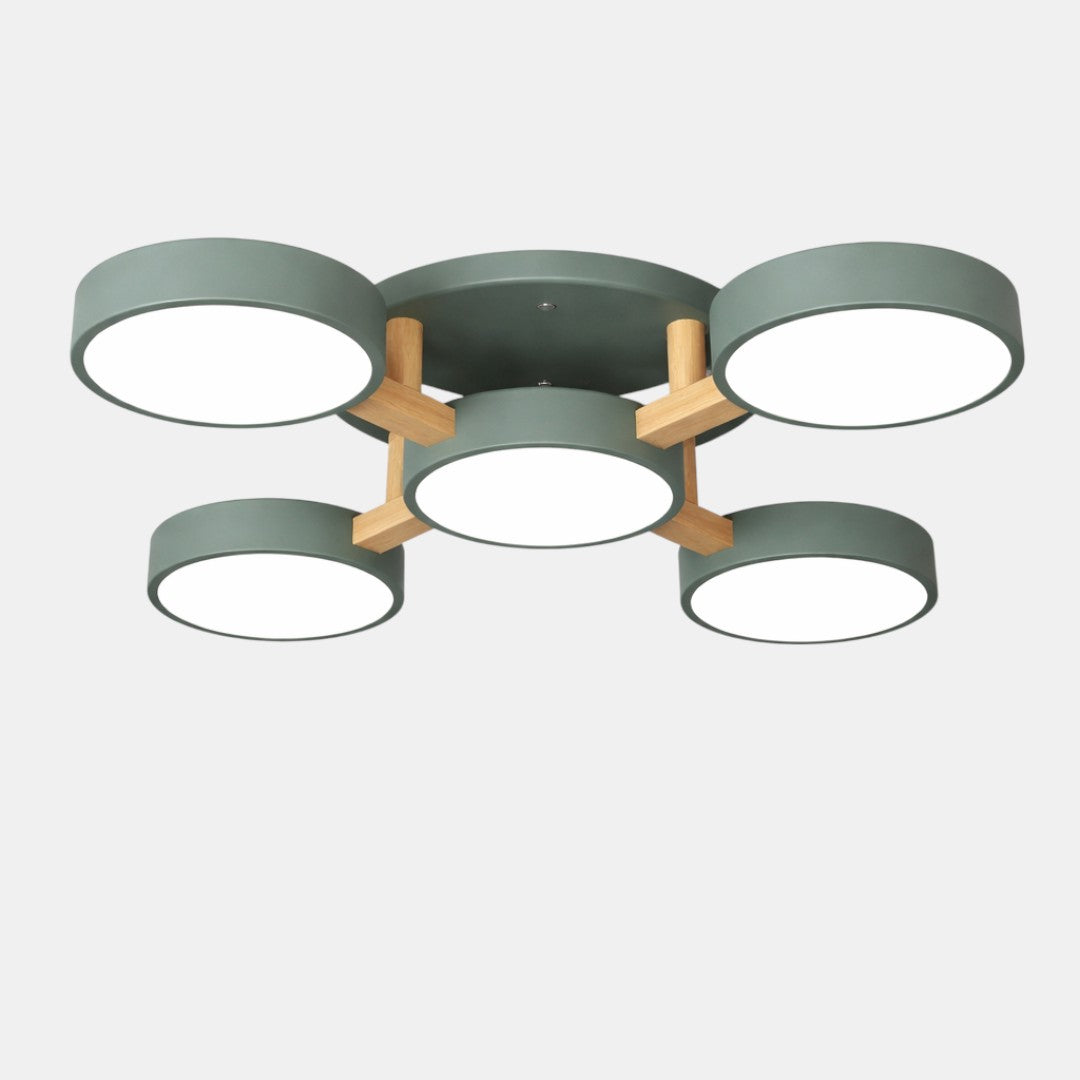 LED loftlampe med flere lyskilder