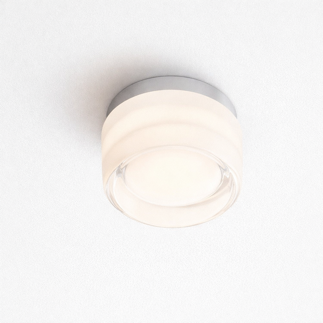 Rund LED væglampe – blødt diffust lys