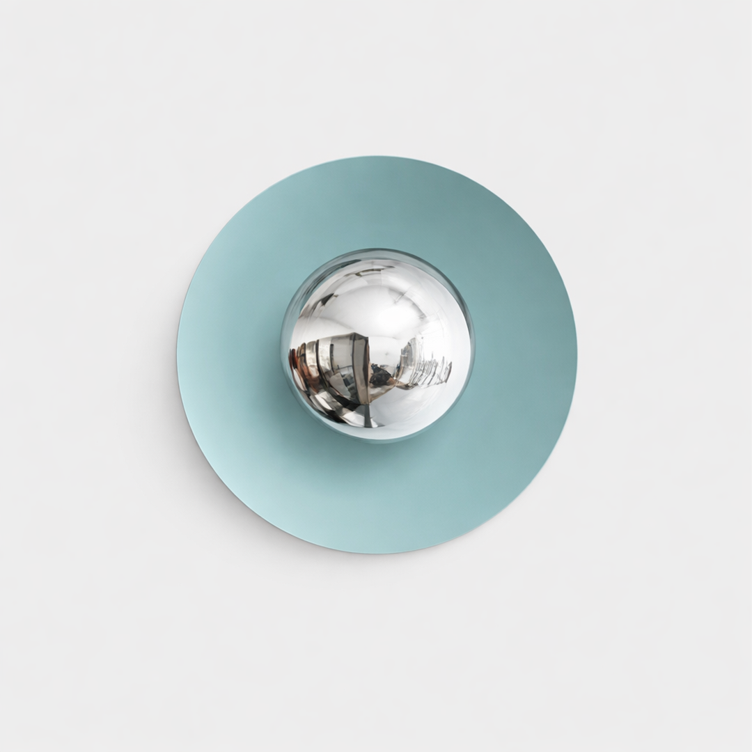 Rund LED væglampe – integreret LED belysning