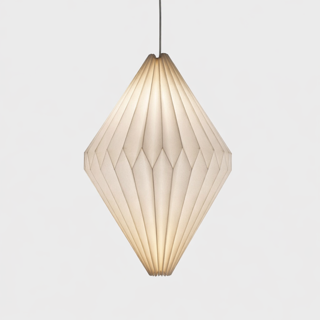 Papirpendel – origami-design med blødt lys