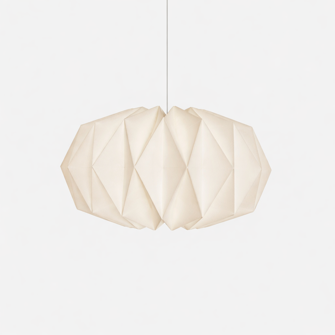 Papirpendel – origami-design med blødt lys