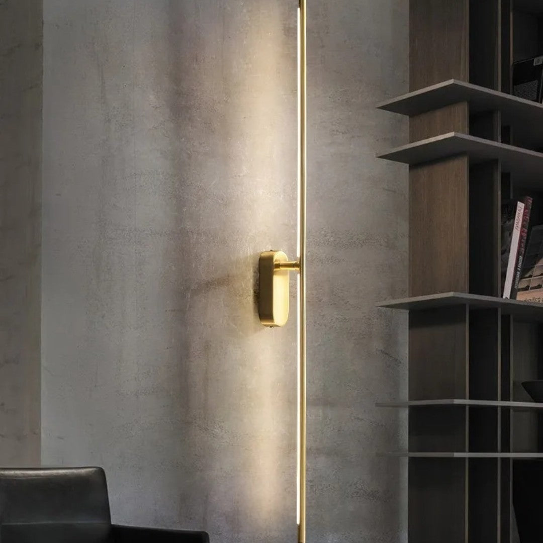 Skandinavisk LED Væglampe I Minimalistisk Stil