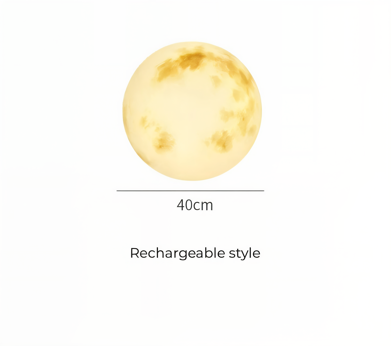 Solcelle LED måne havelampe – vandtæt dekorativ udendørslampe