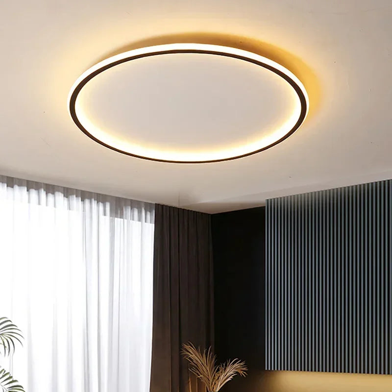 Round LED Ceiling Lamp – Modern Ceiling Lighting with Integrated LED