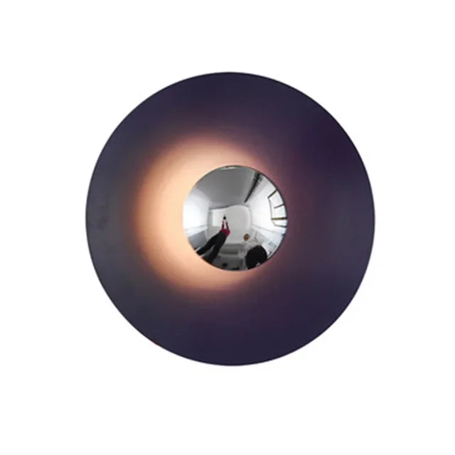 Rund LED væglampe – integreret LED belysning