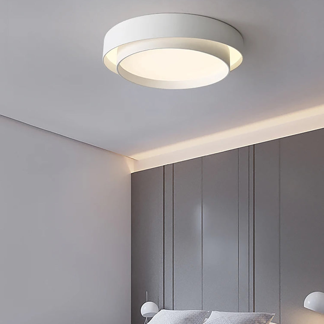 LED loftlampe – minimalistisk design med blødt lys