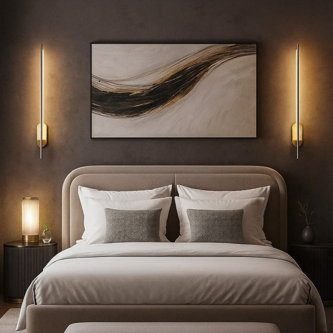 Skandinavisk LED Væglampe I Minimalistisk Stil