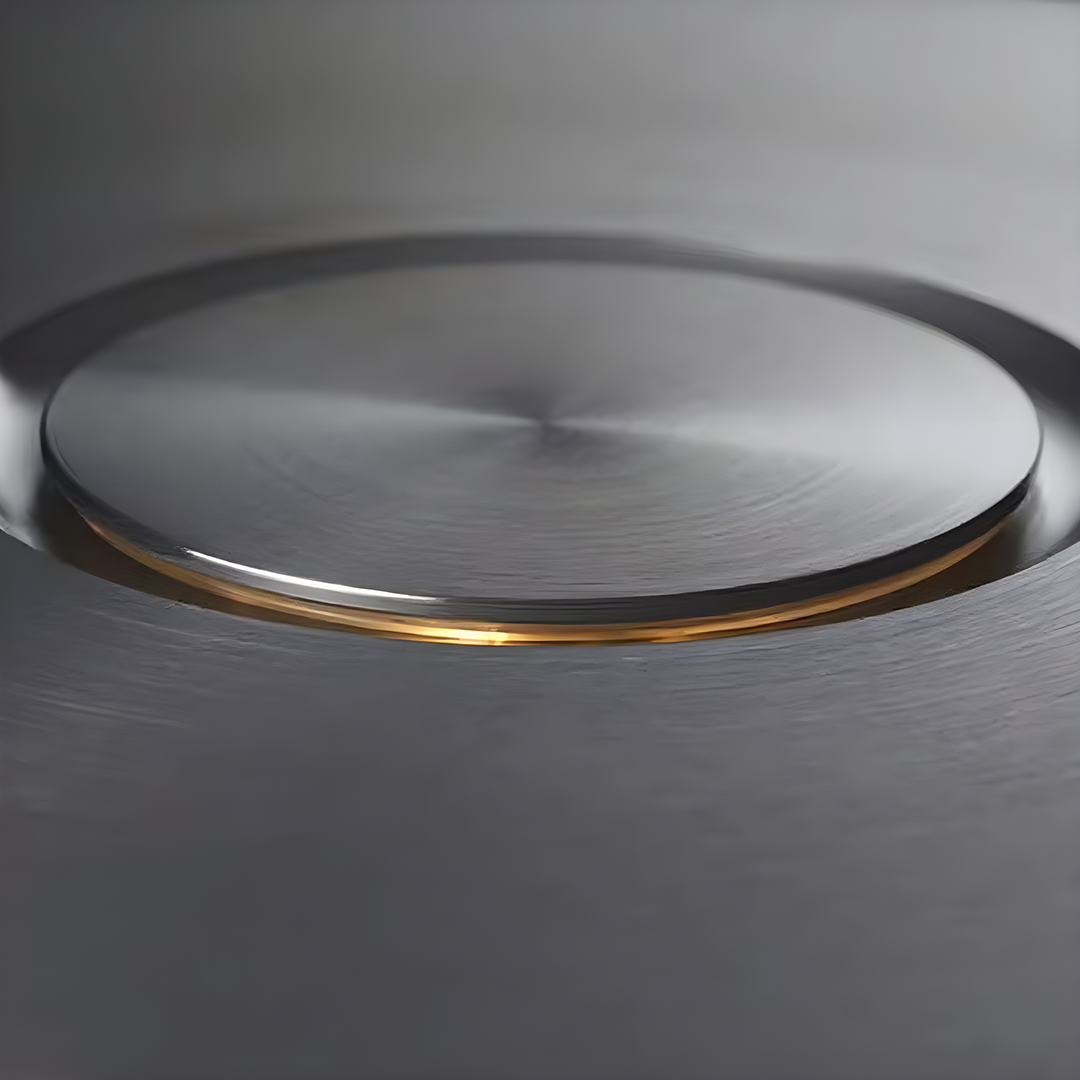 LED væglampe i akryl og aluminium – varmt rundt minimalistisk lys