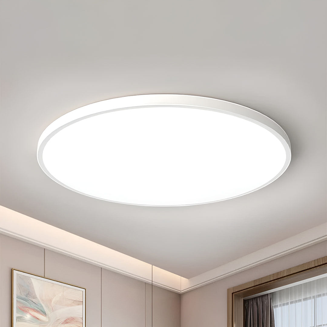Minimalistisk LED Loftlampe I Elegant Indretningsdesign