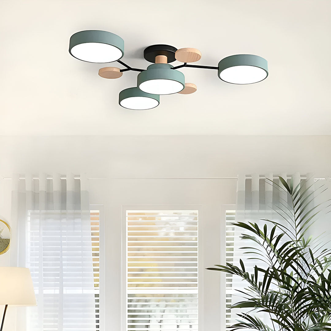 Moderne LED Loftlysekrone Til Luksusinteriører