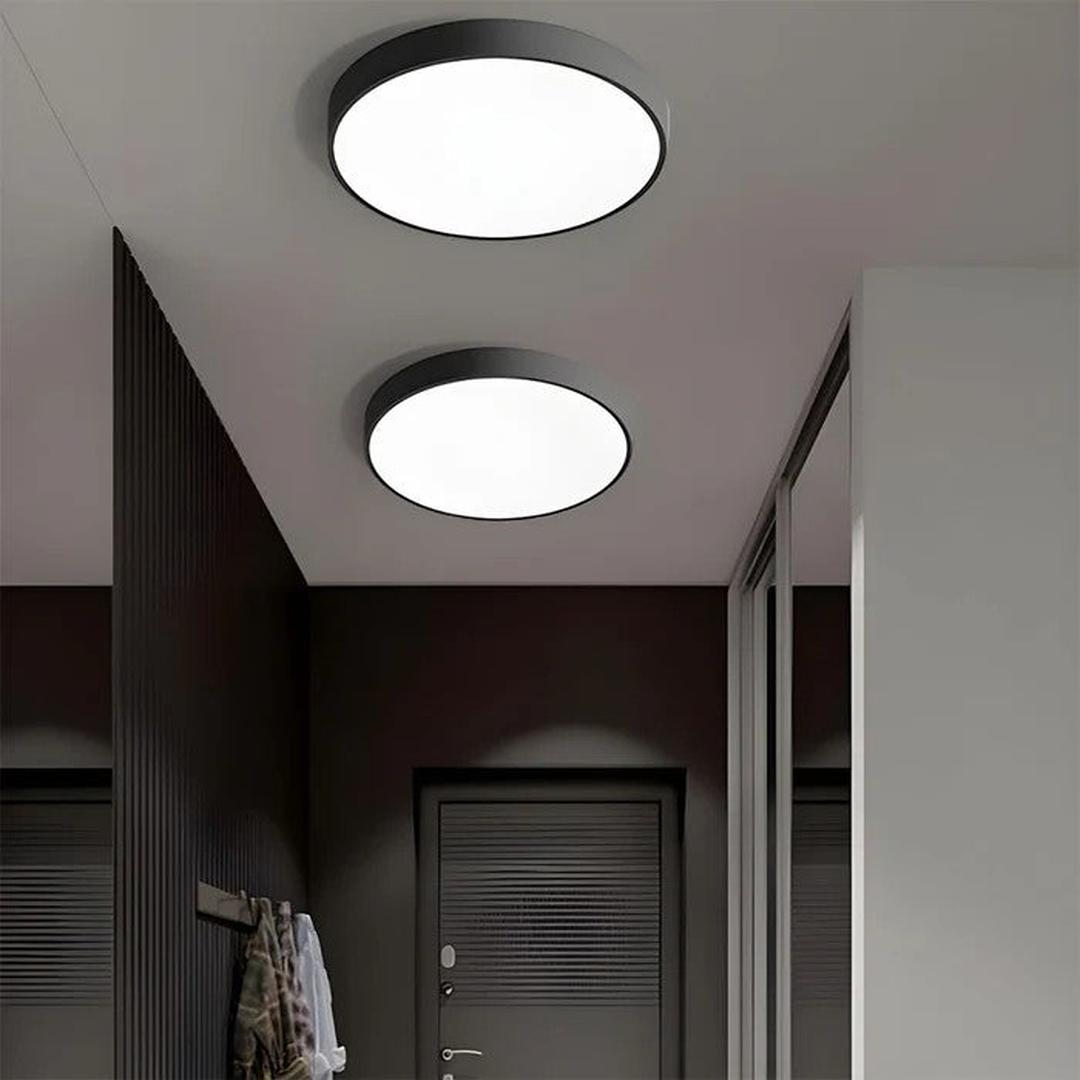 Rund LED Loftlampe I Moderne Indretningsdesign