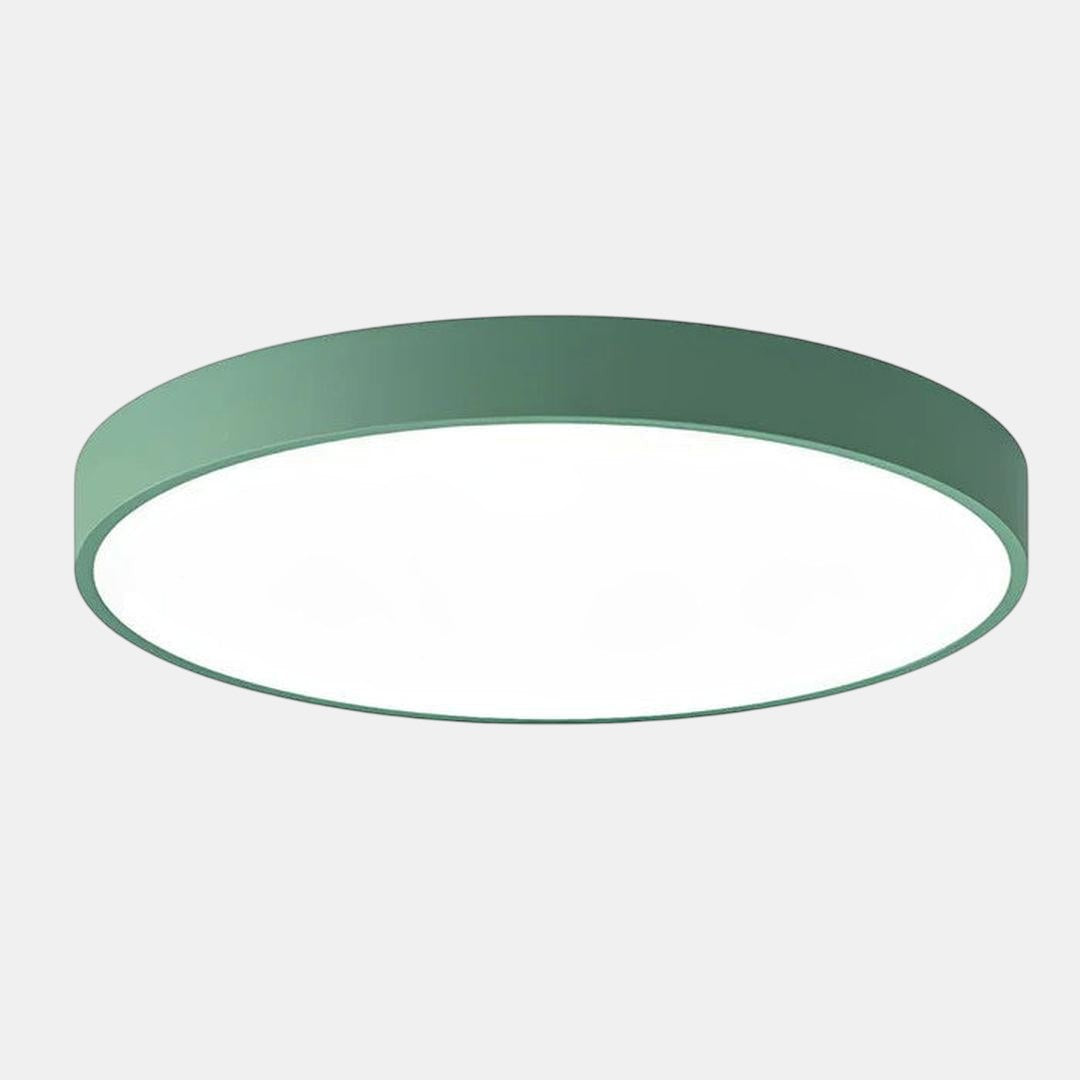Rund LED Loftlampe I Moderne Indretningsdesign