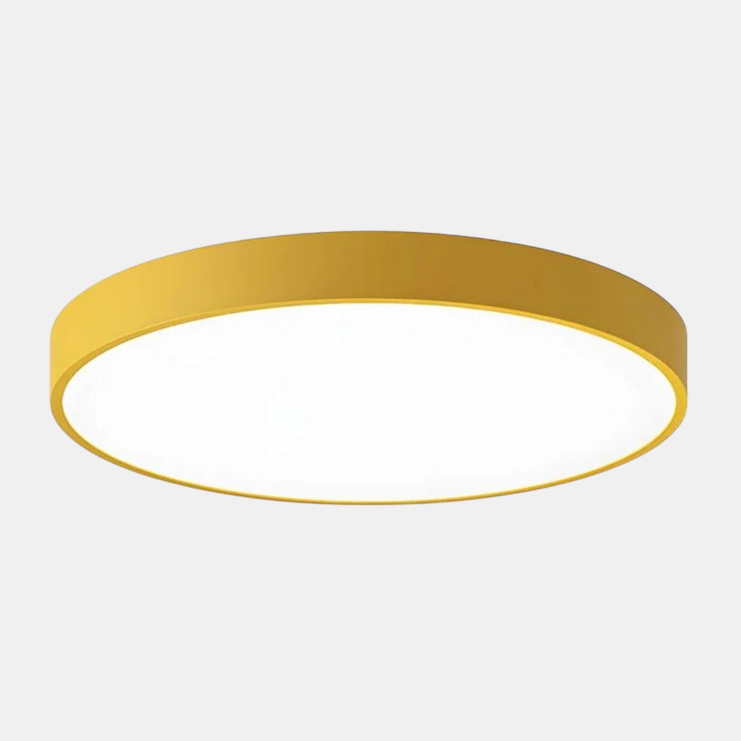 Rund LED Loftlampe I Moderne Indretningsdesign