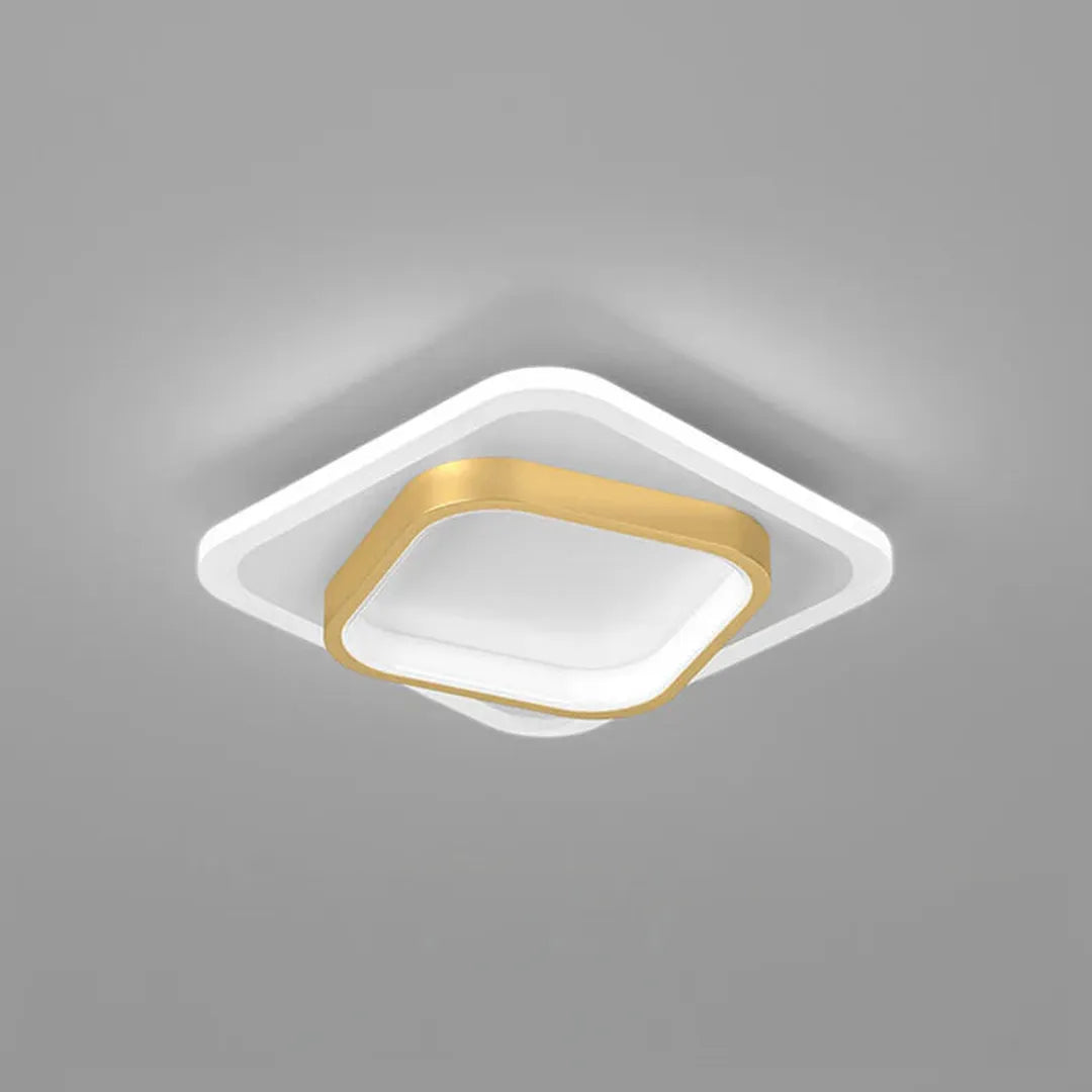 Moderne Firkantet LED Loftlampe