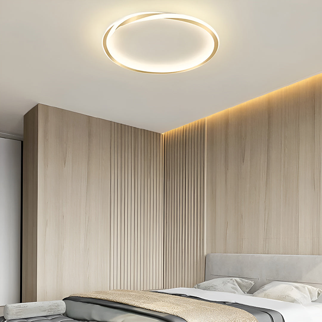 Minimalistisk LED Loftlampe Til Moderne Rum