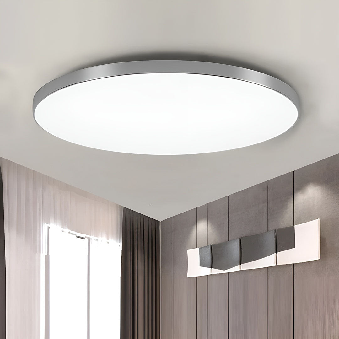 Minimalistisk LED Loftlampe I Elegant Indretningsdesign