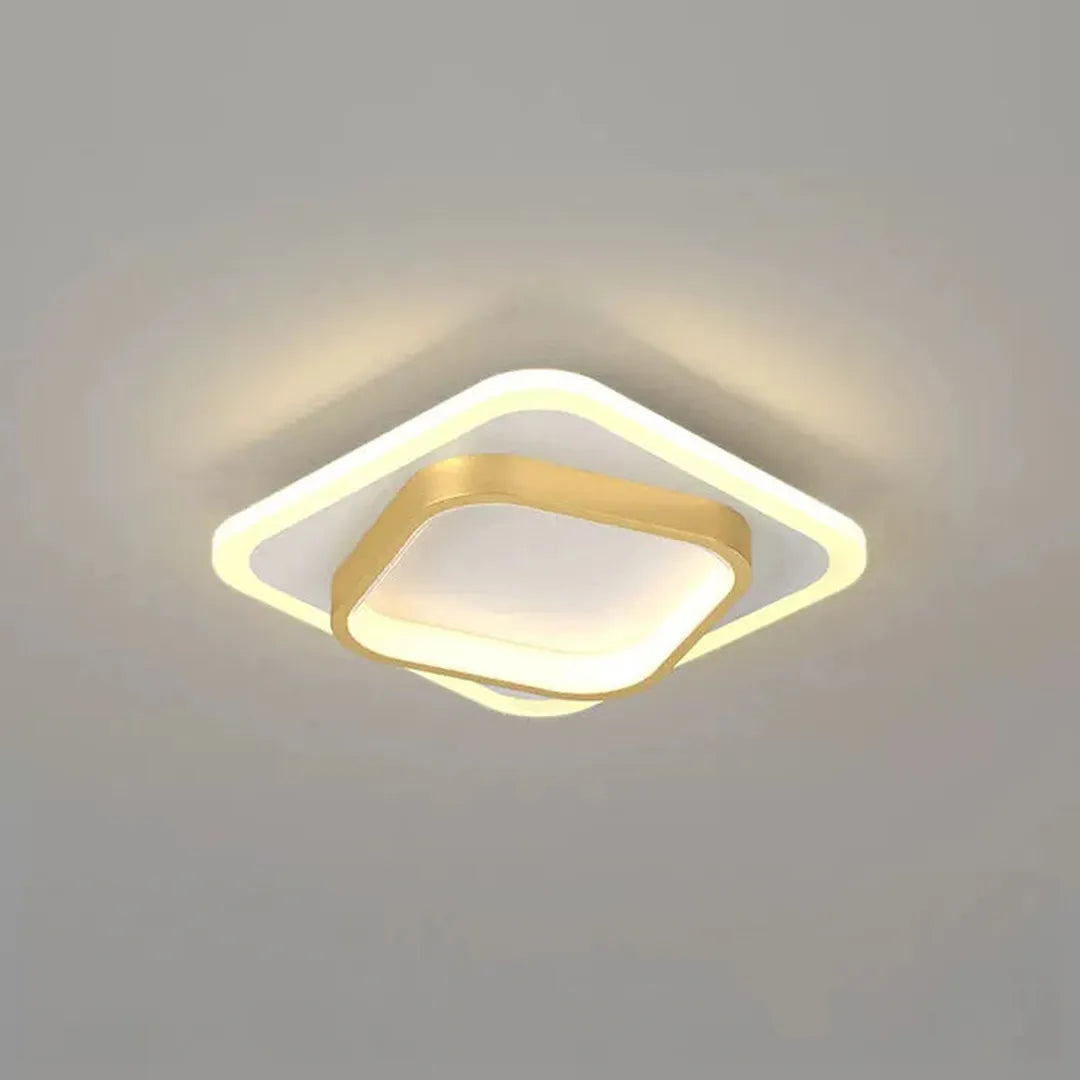 Moderne Firkantet LED Loftlampe