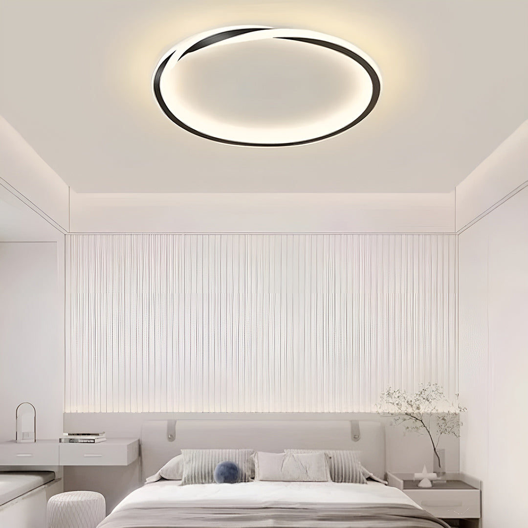 Minimalistisk LED Loftlampe Til Moderne Rum